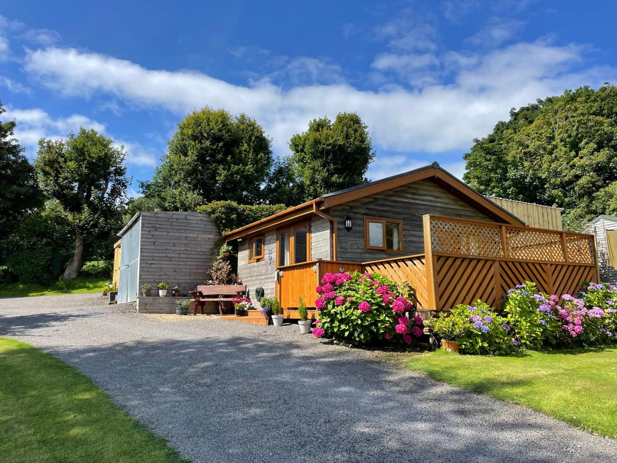 Swansea Log Cabin Pontardawe المظهر الخارجي الصورة